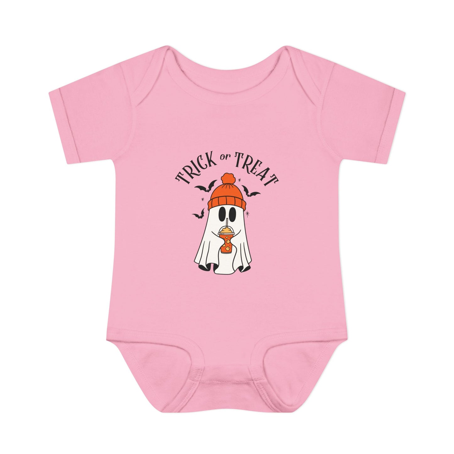 Trick or Treat Ghost Baby Onesie