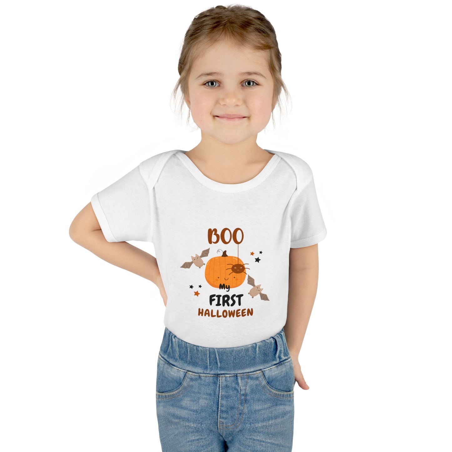 Boo First Halloween Baby Onesie