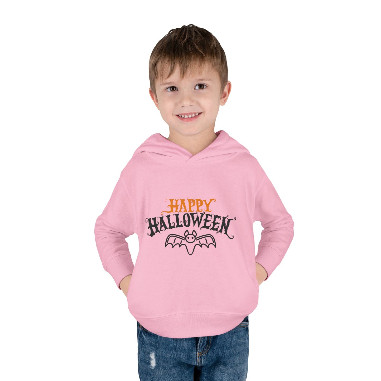 Happy Halloween Bat Toddler Hoodie