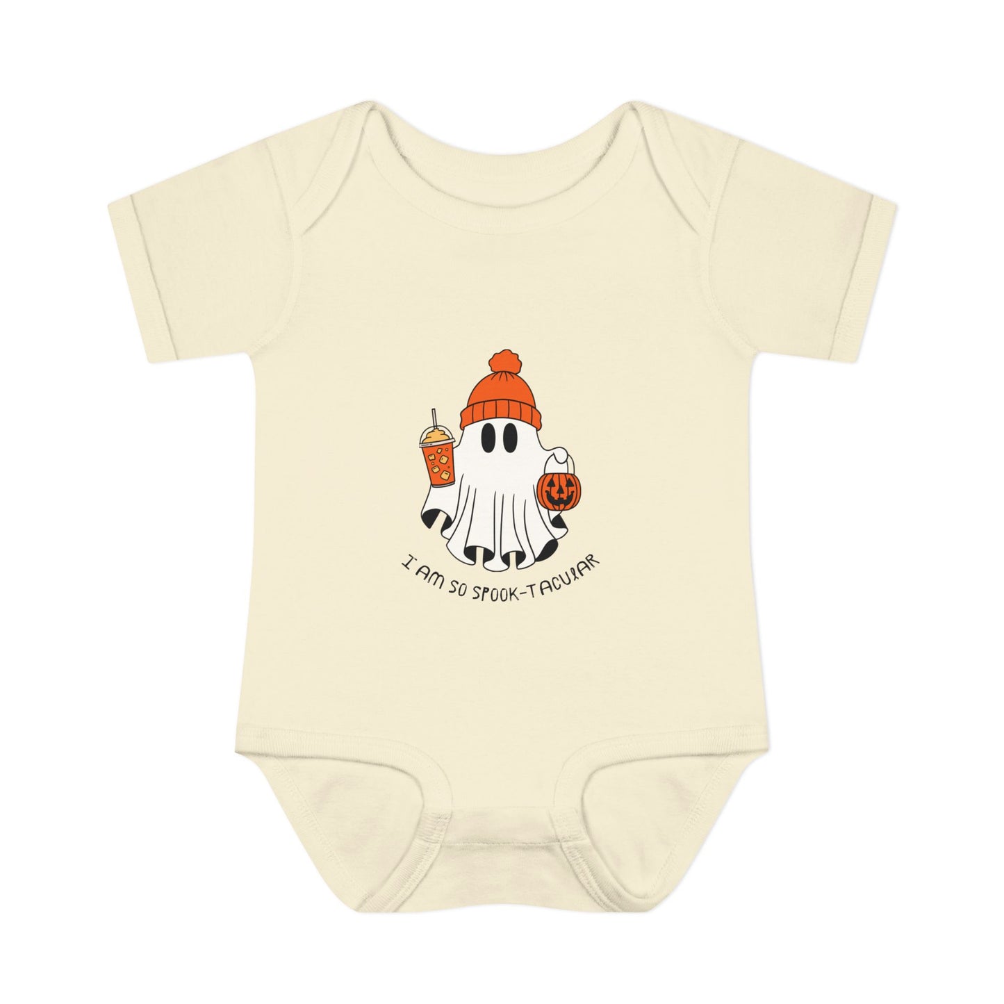 Spooktacular Ghost Baby Onesie
