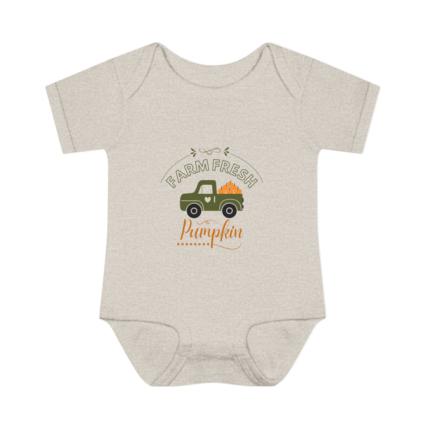 Farm Fresh Pumpkin Baby Onesie