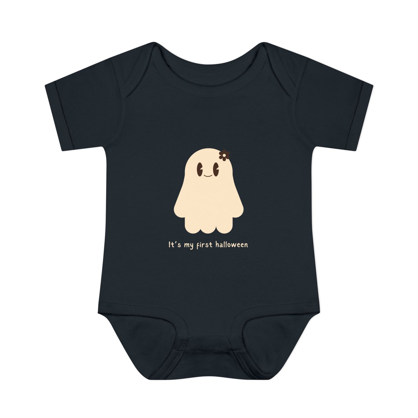 Ghost First Halloween Baby Onesie