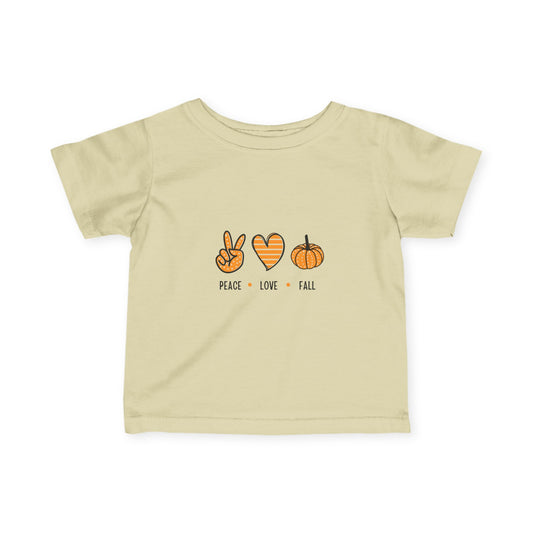Peace Love Fall Infant Tee