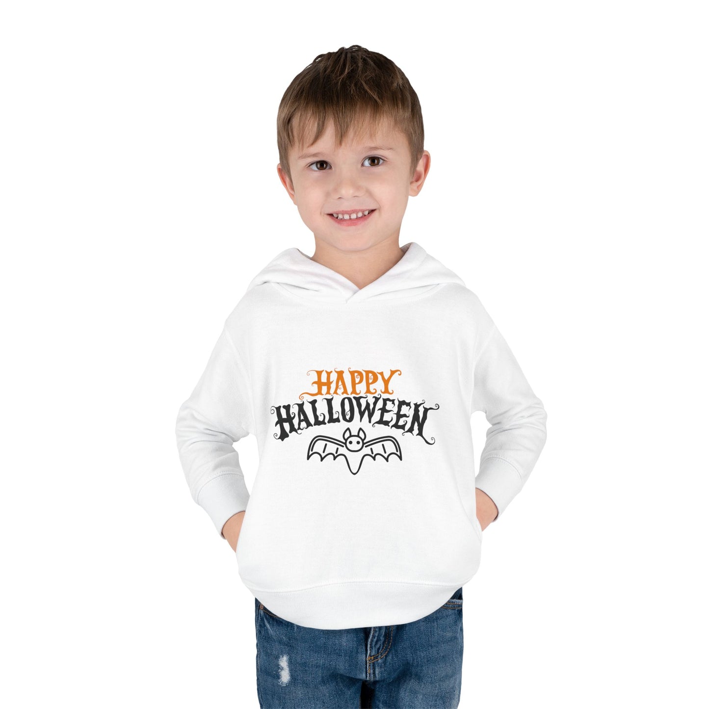 Happy Halloween Bat Toddler Hoodie