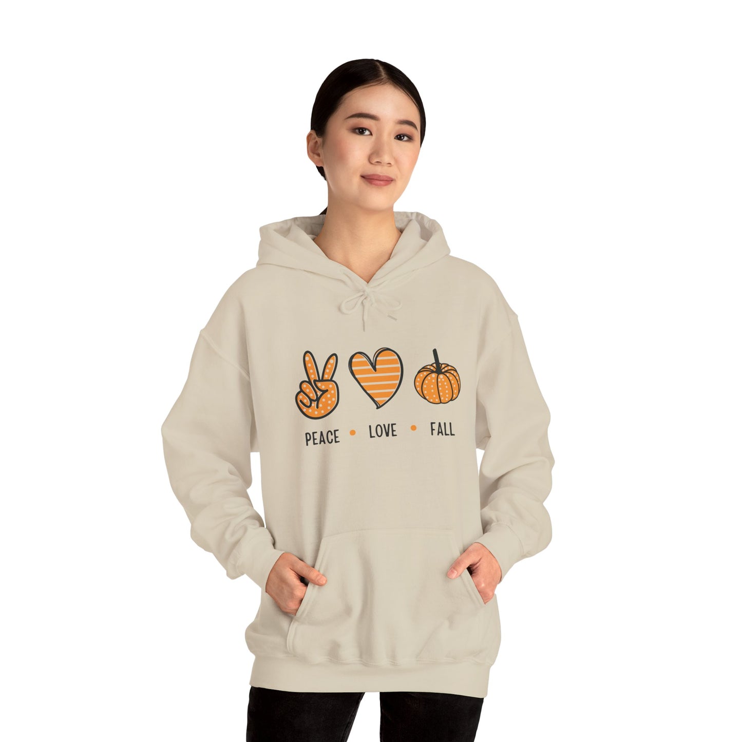 Peace Love Fall Hoodie