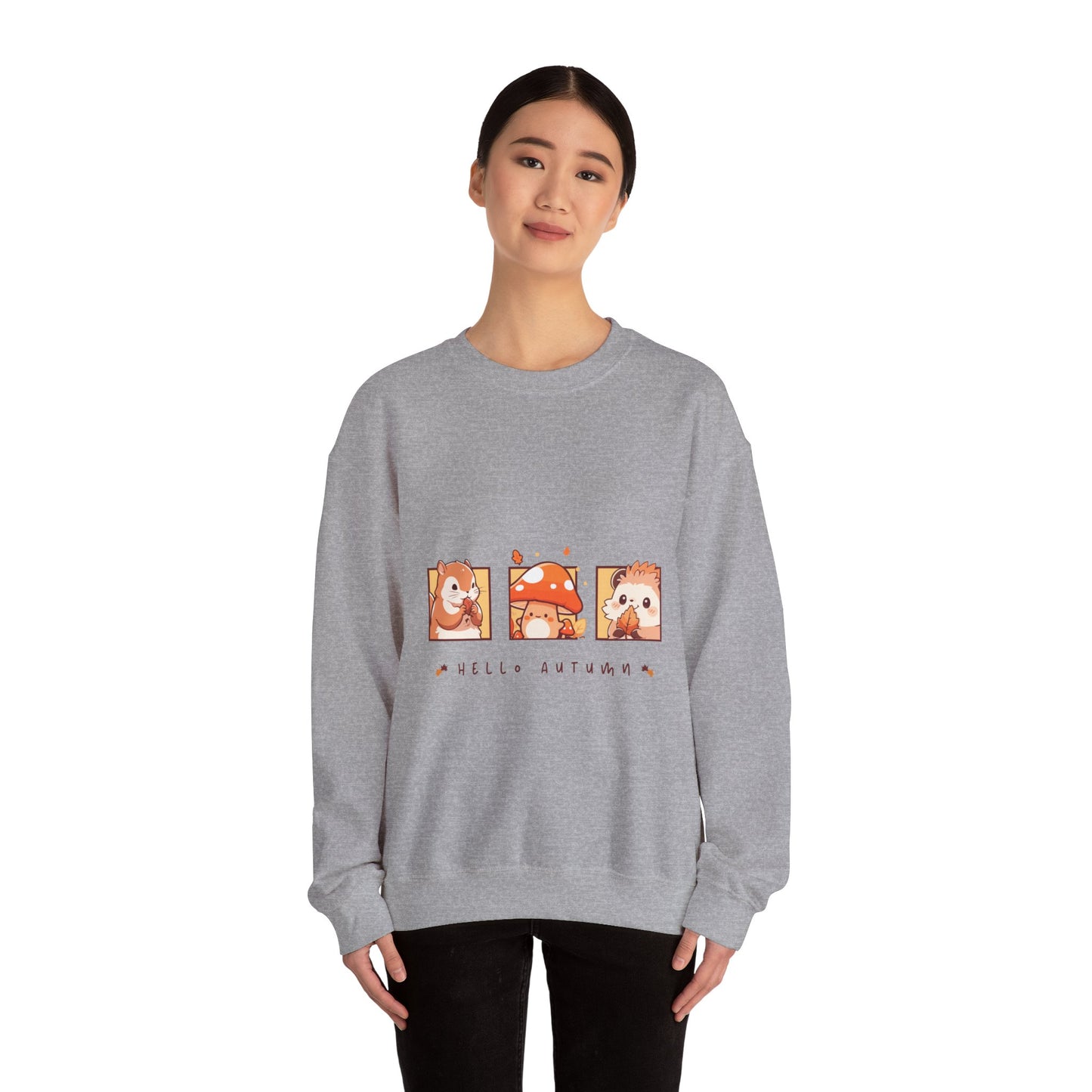 Hello Autumn Animals Women’s Sweater