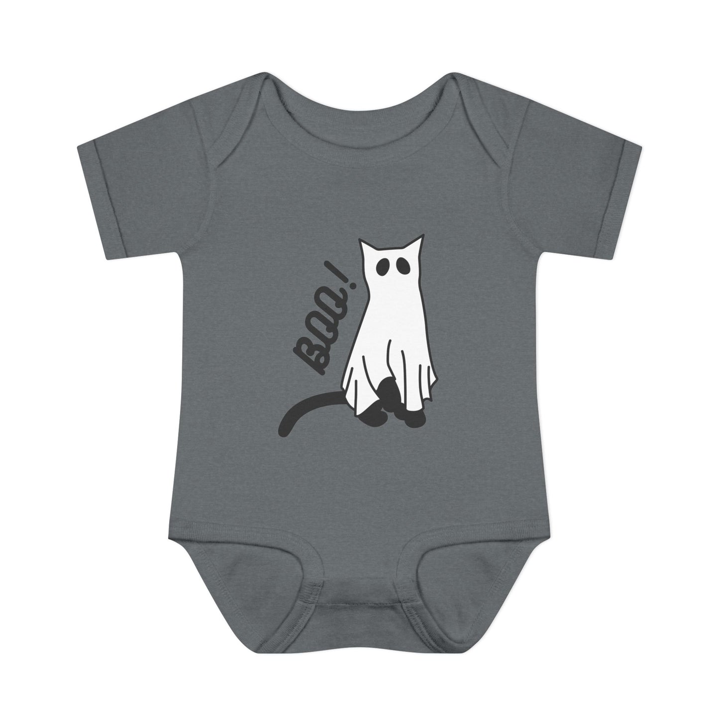Boo Kitty Baby Onesie
