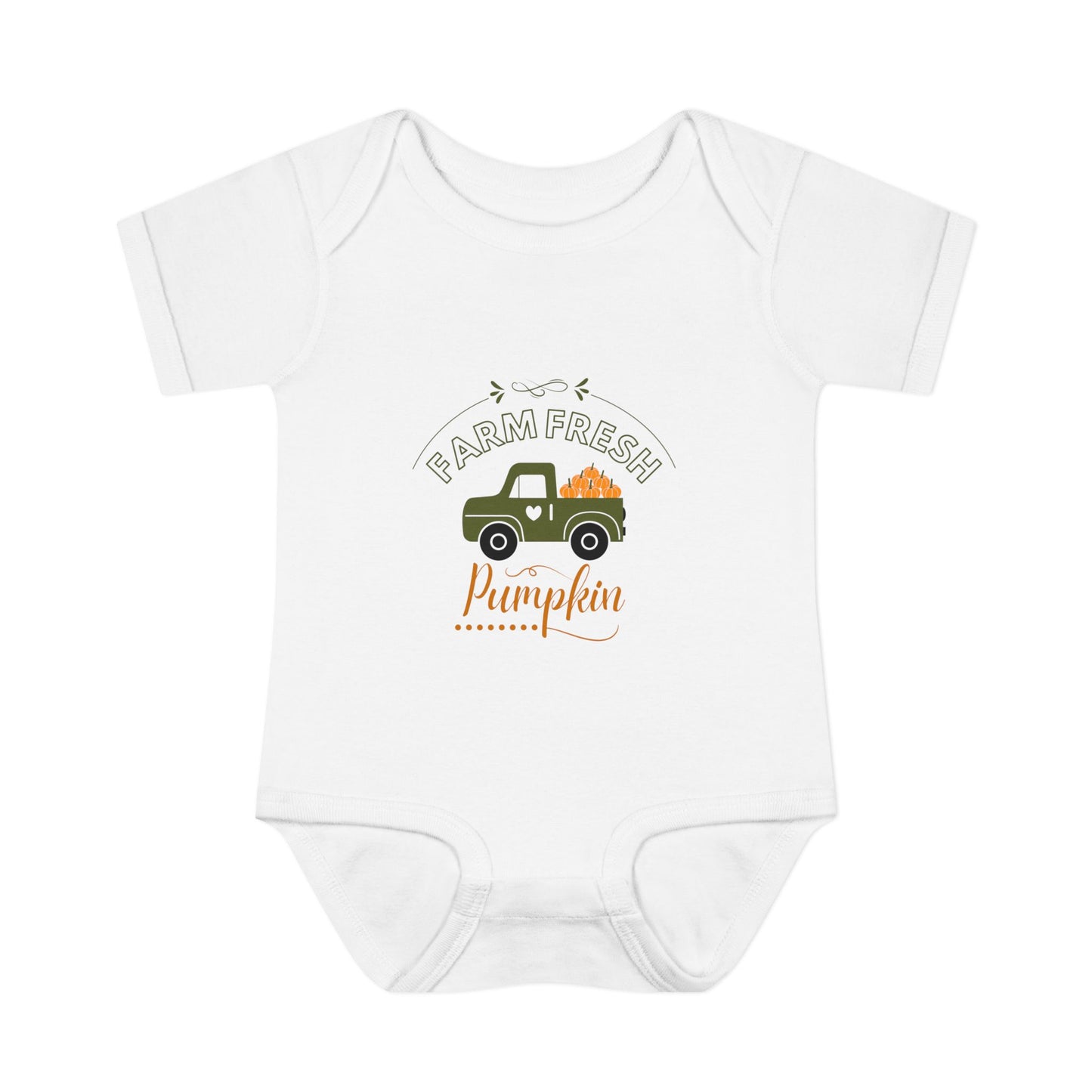 Farm Fresh Pumpkin Baby Onesie