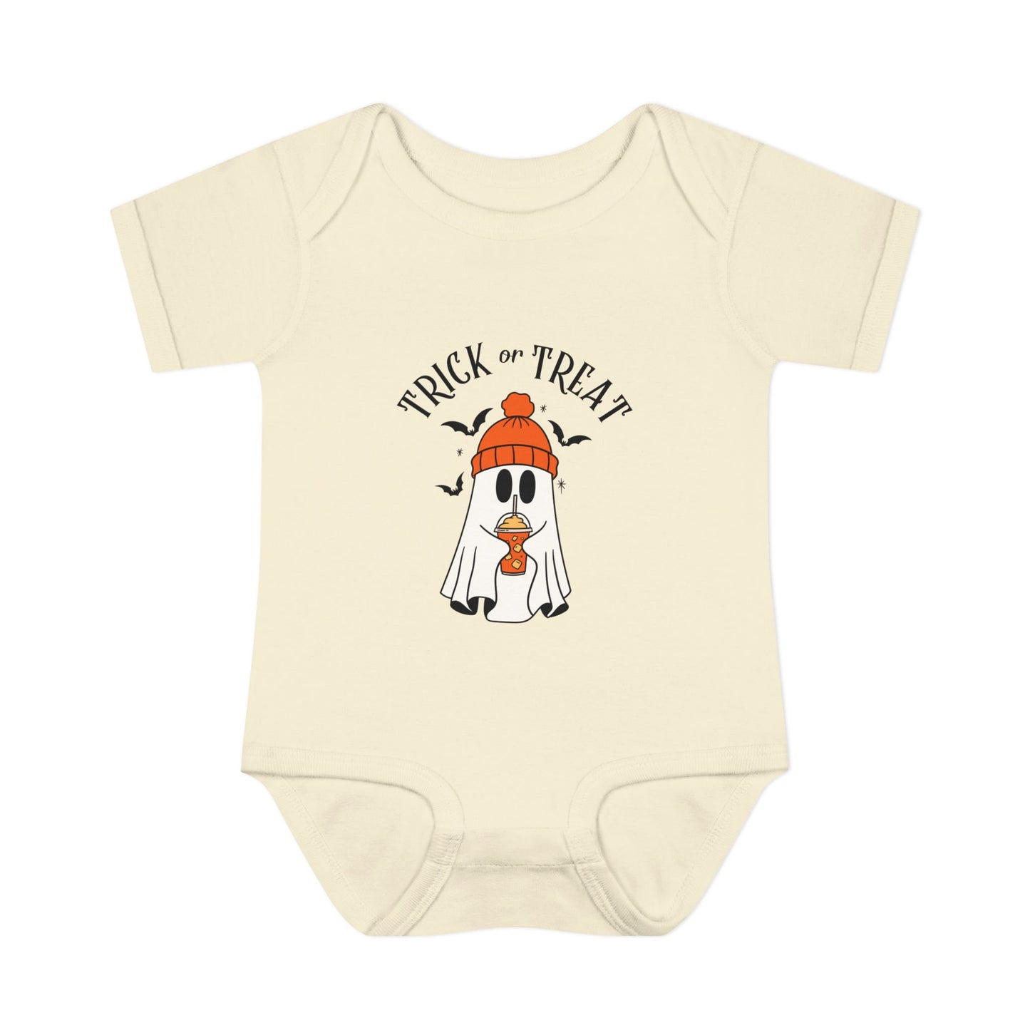 Trick or Treat Ghost Baby Onesie
