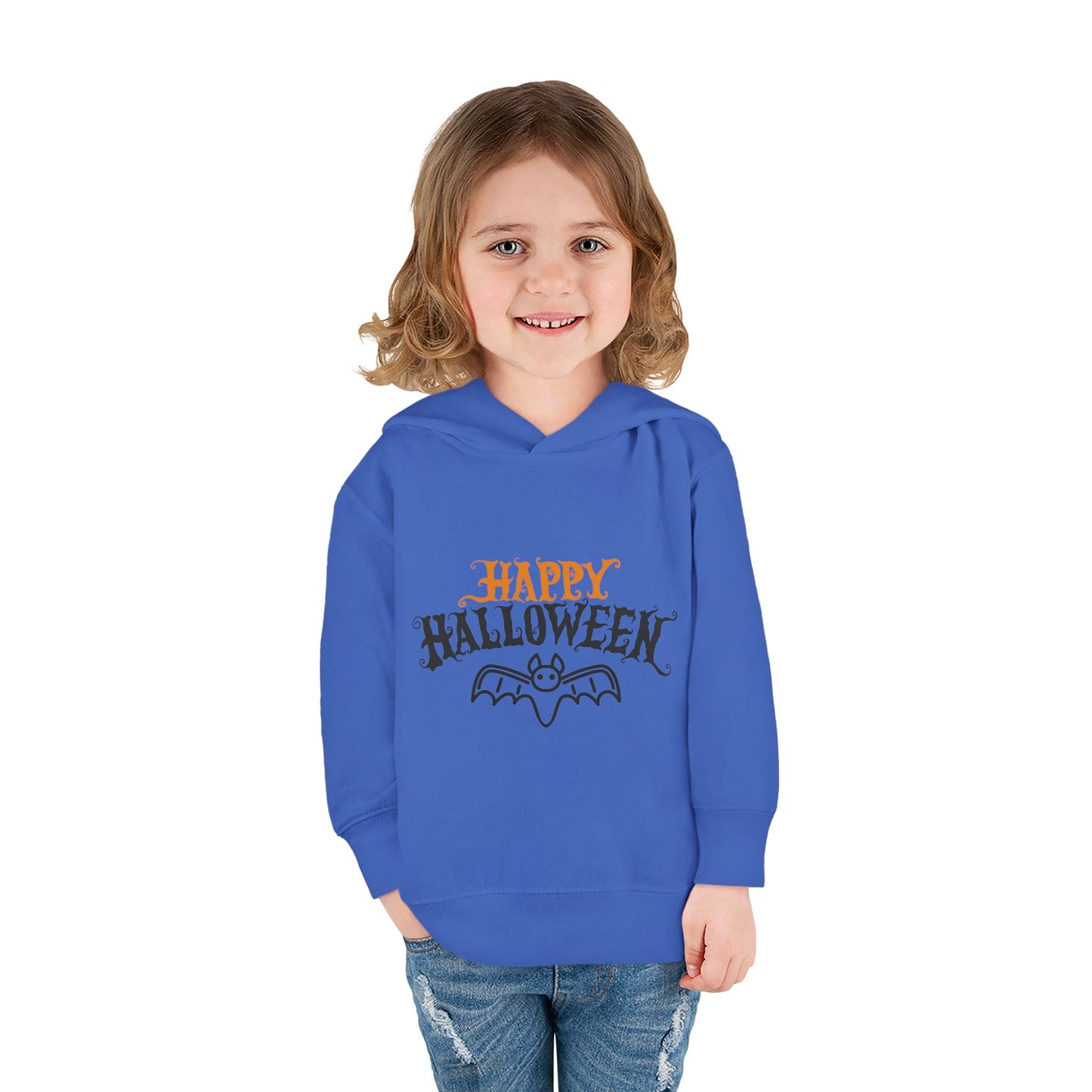 Happy Halloween Bat Toddler Hoodie