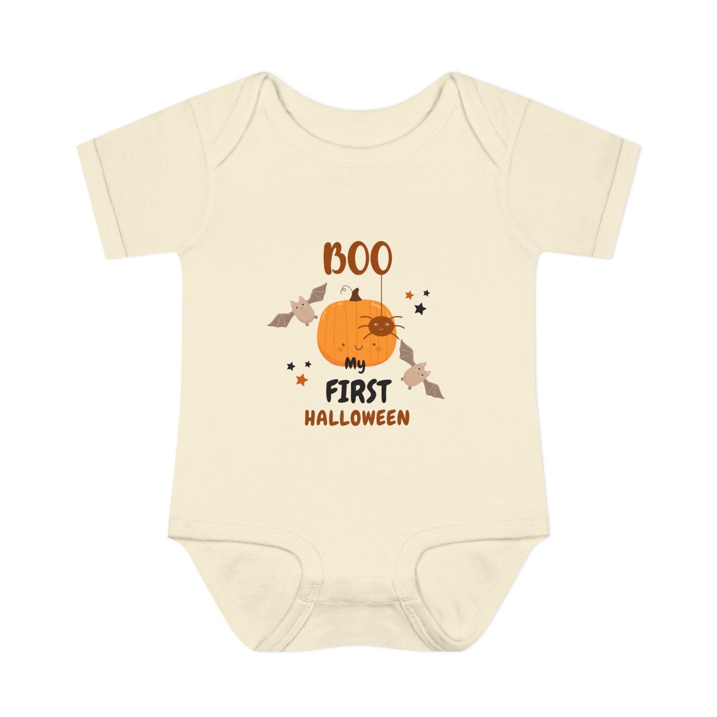 Boo First Halloween Baby Onesie