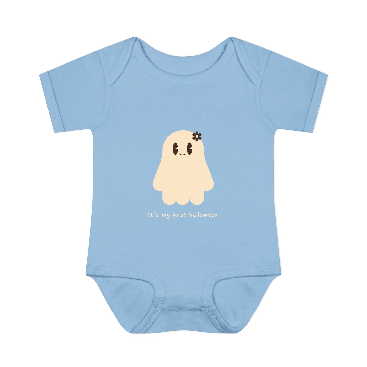 Ghost First Halloween Baby Onesie