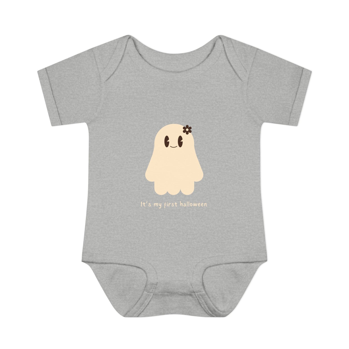 Ghost First Halloween Baby Onesie