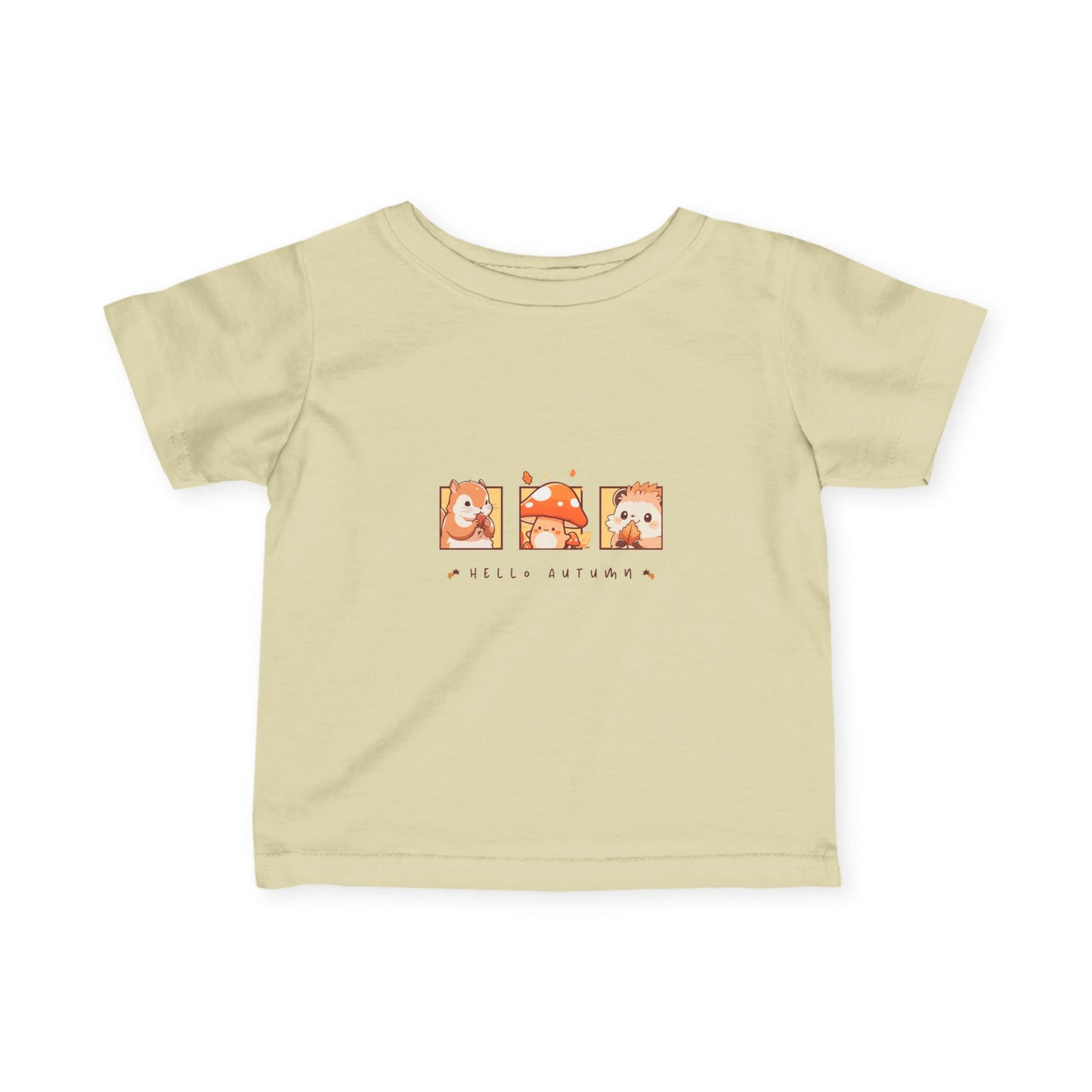 Hello Autumn Animals Infant Tee