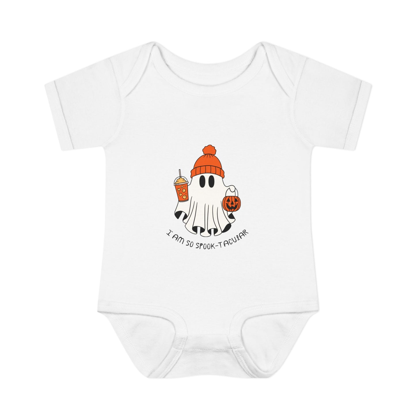 Spooktacular Ghost Baby Onesie