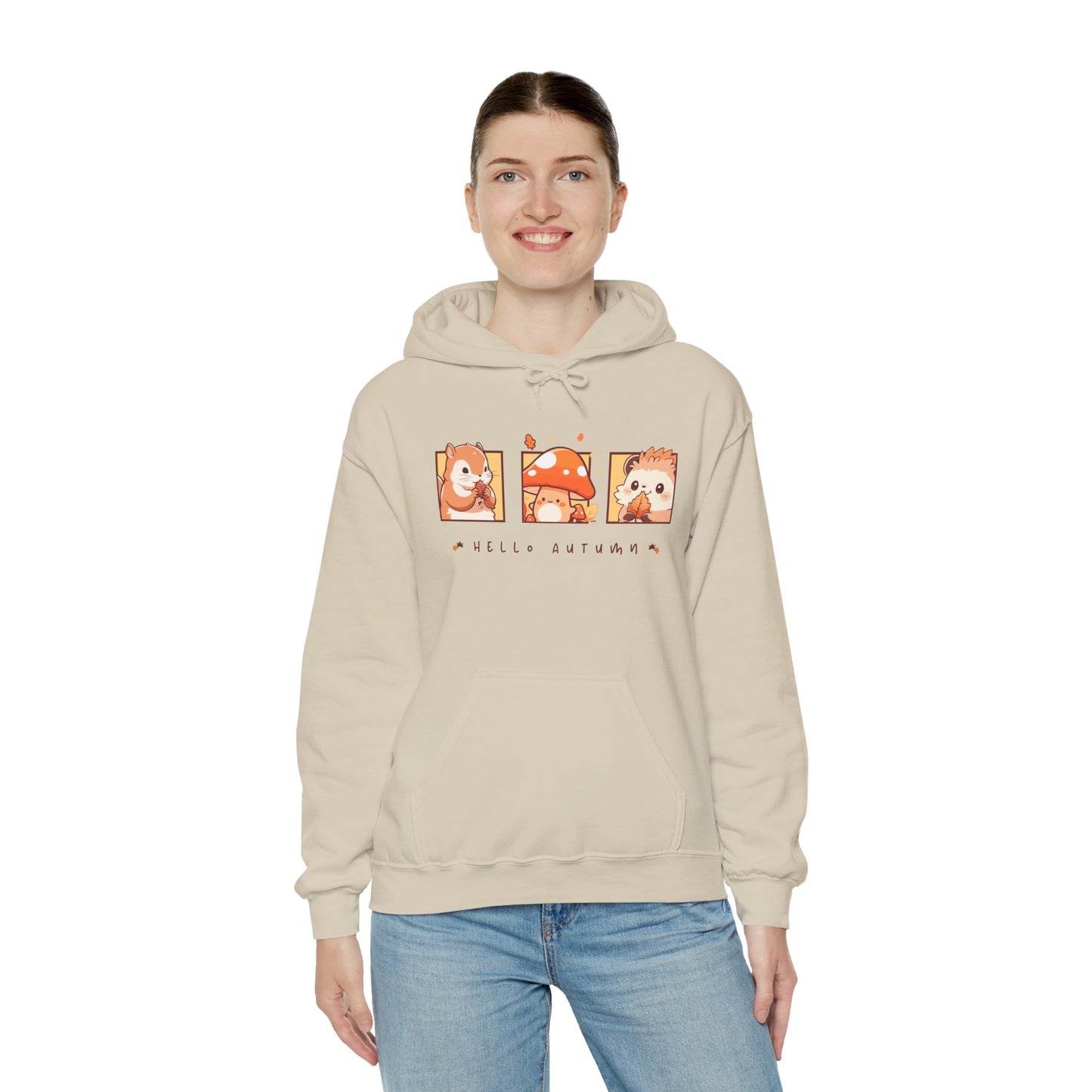 Hello Autumn Animals Women’s Hoodie