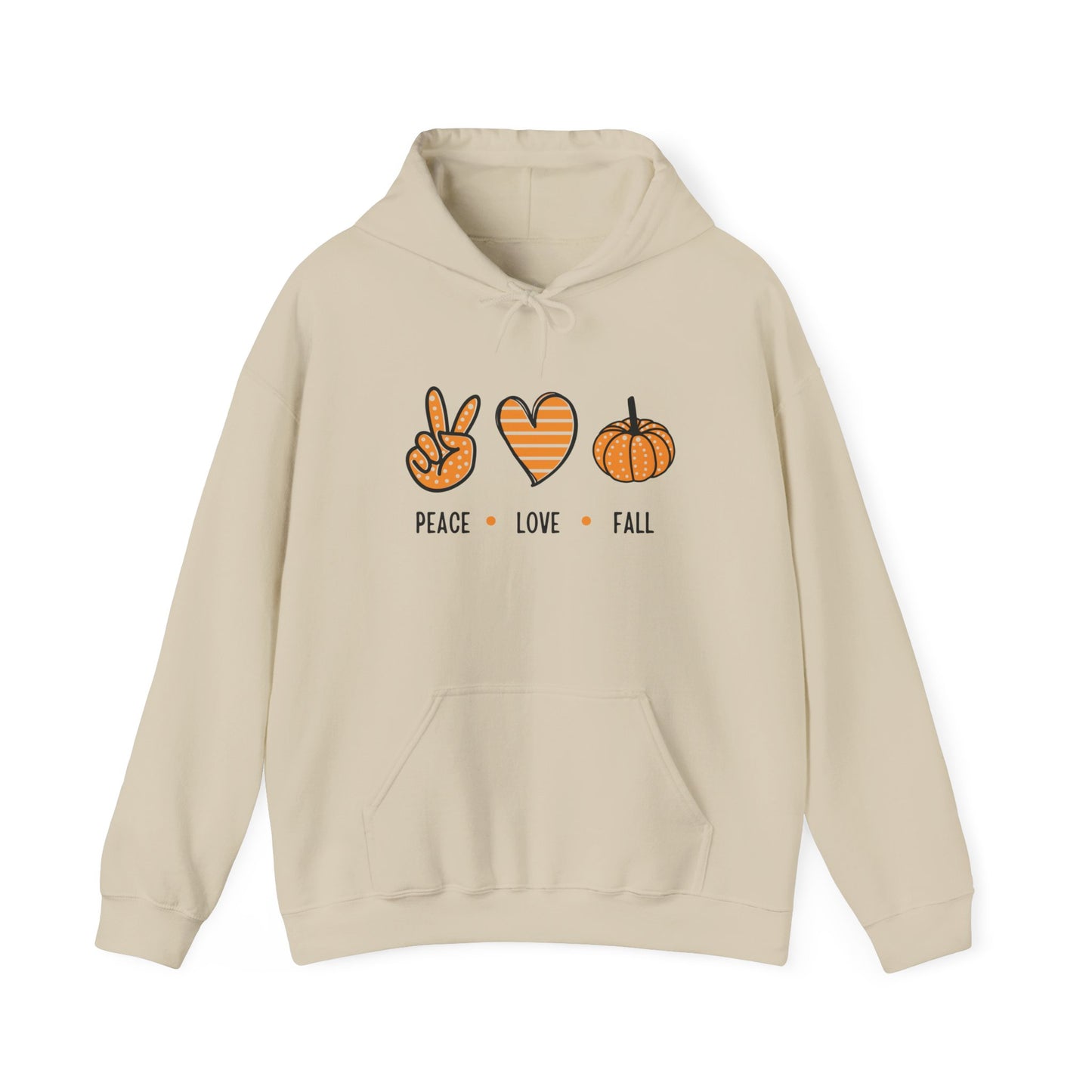 Peace Love Fall Hoodie