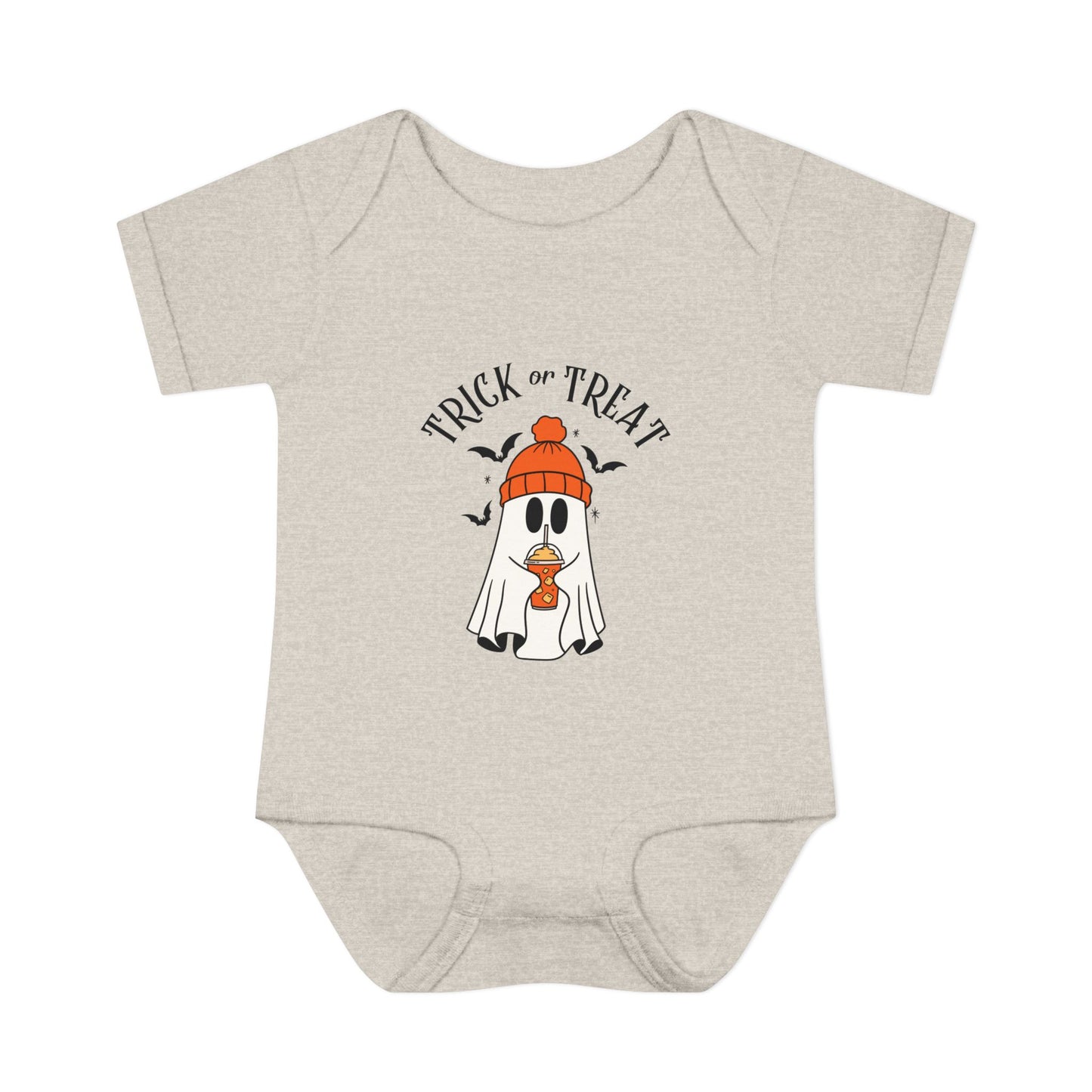 Trick or Treat Ghost Baby Onesie