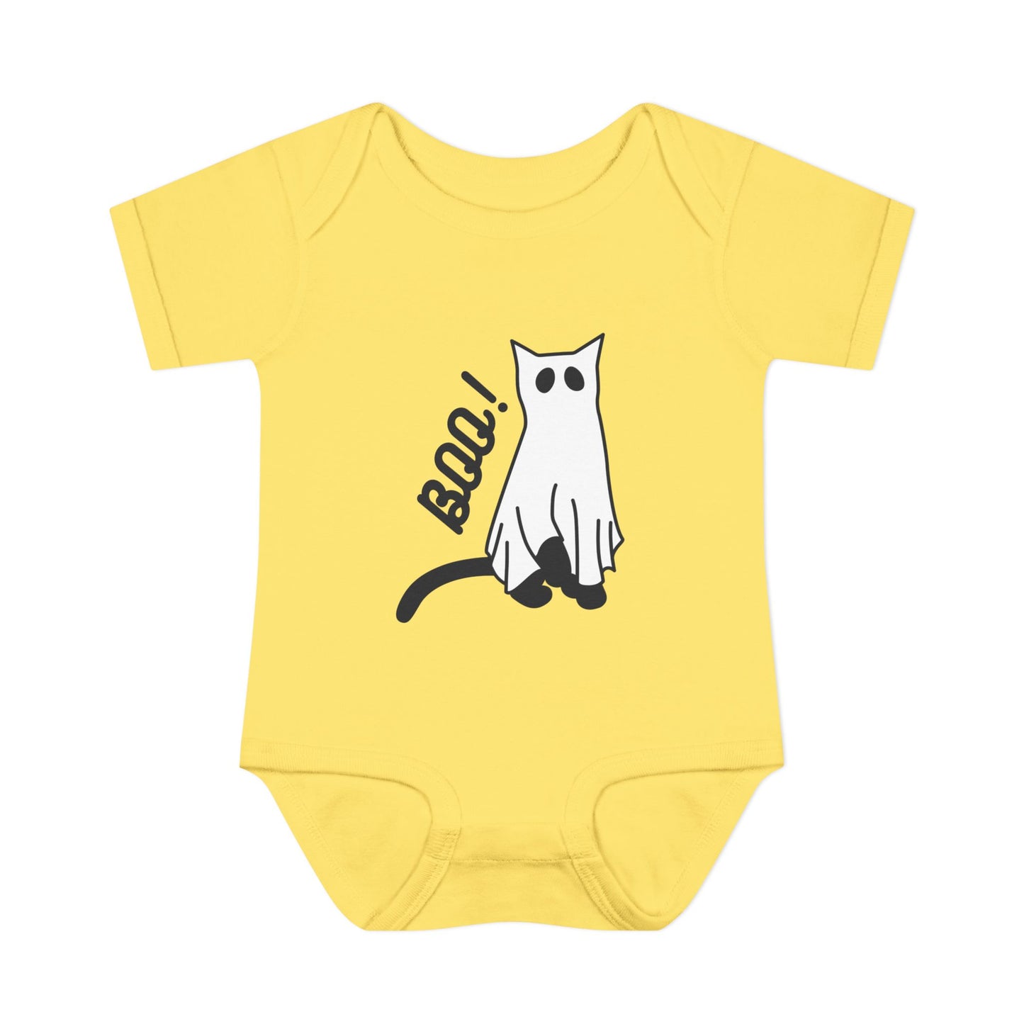 Boo Kitty Baby Onesie