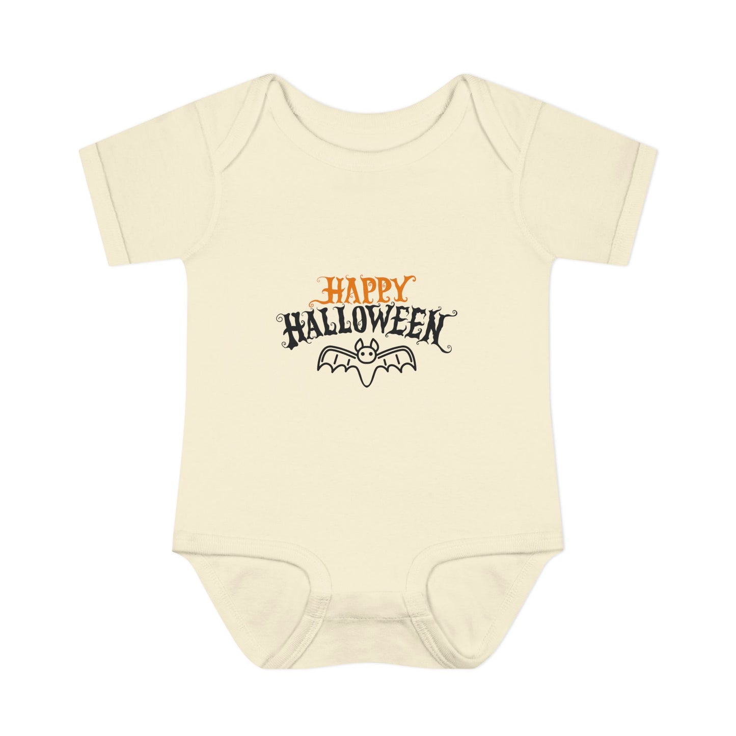 Happy Halloween Bat Baby Onesie