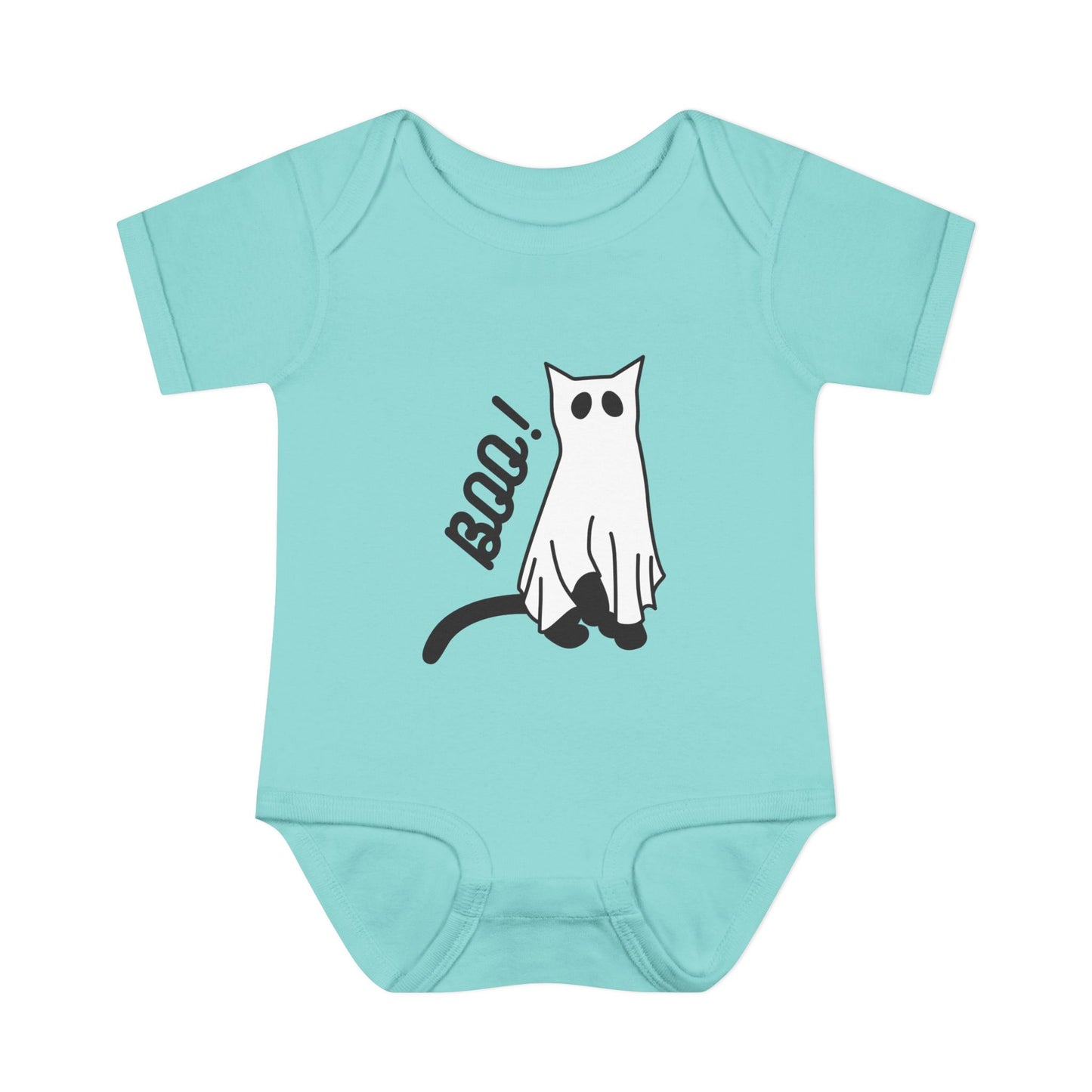 Boo Kitty Baby Onesie