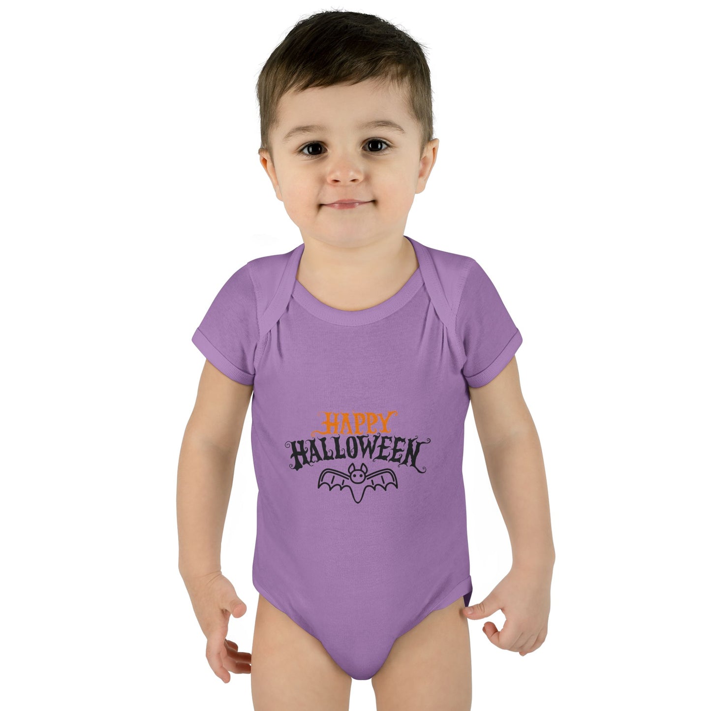 Happy Halloween Bat Baby Onesie
