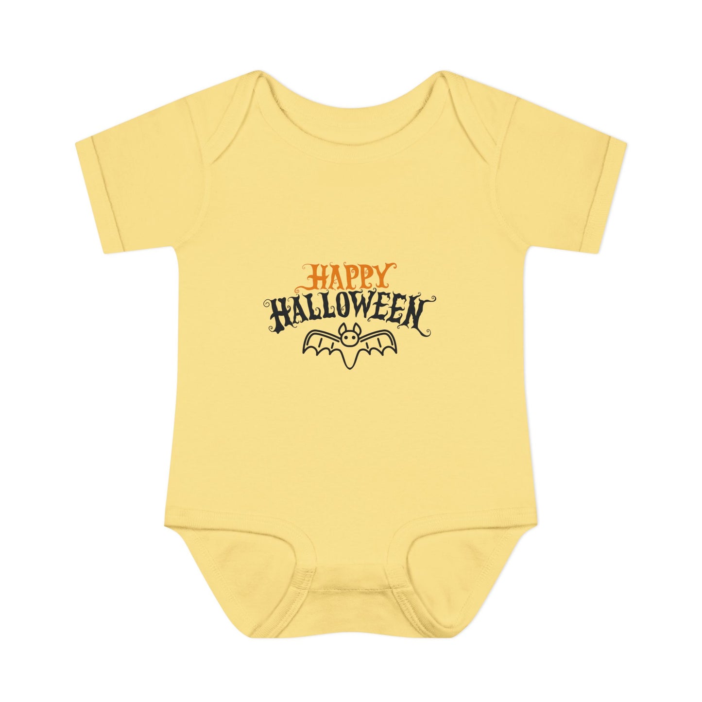 Happy Halloween Bat Baby Onesie