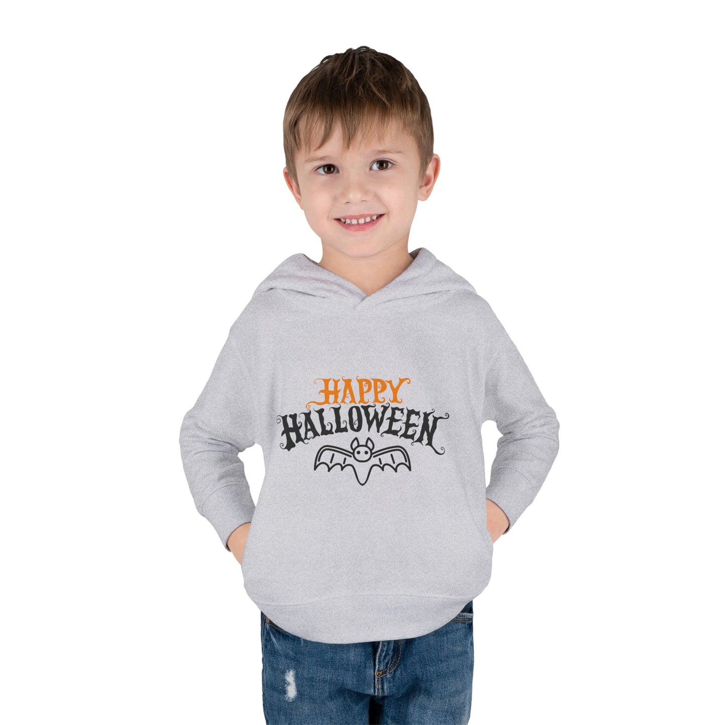 Happy Halloween Bat Toddler Hoodie