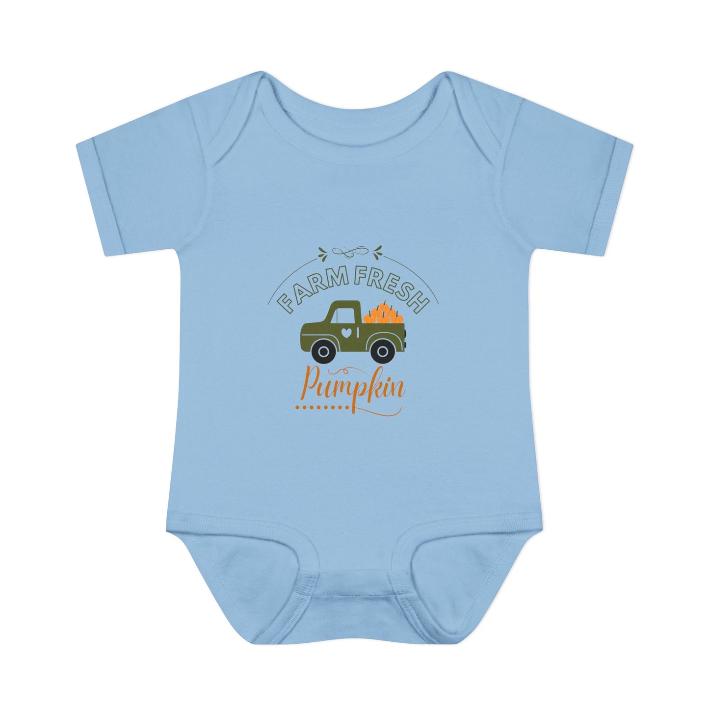 Farm Fresh Pumpkin Baby Onesie
