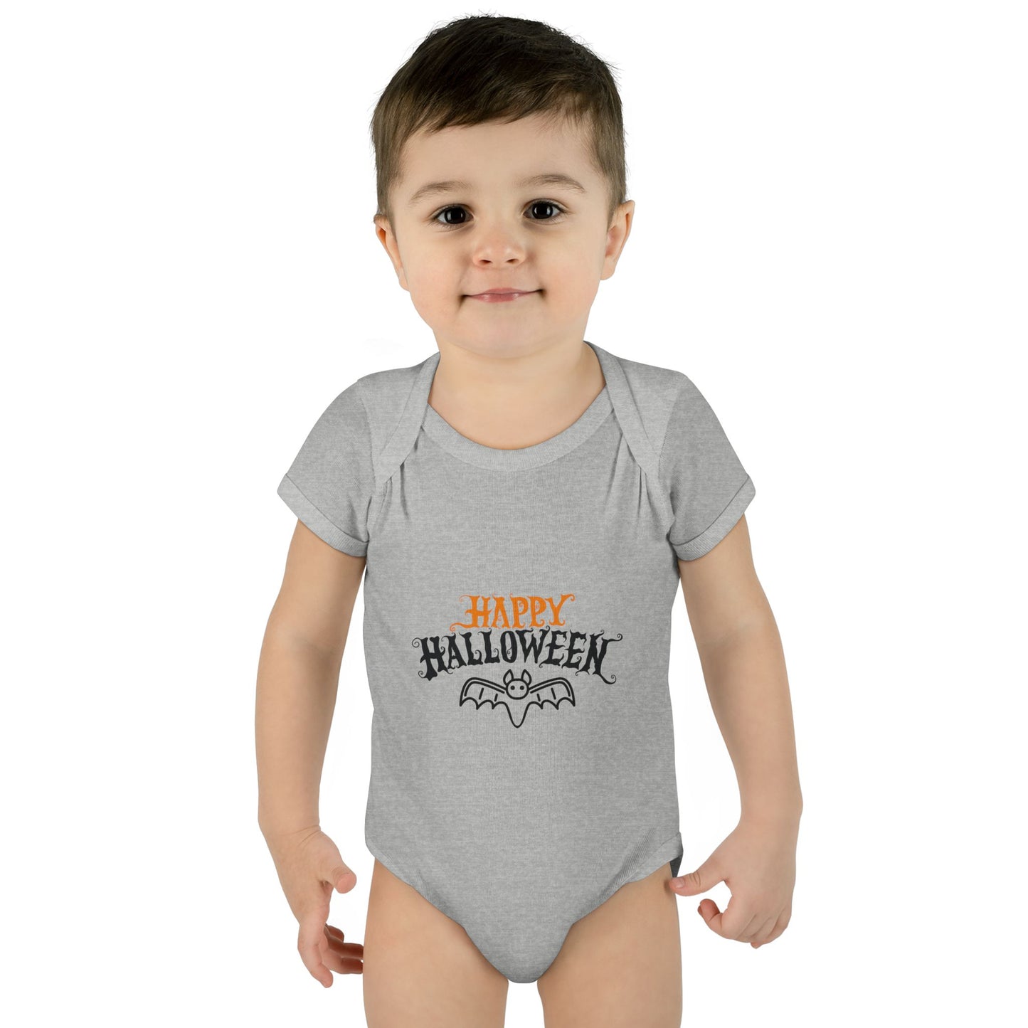 Happy Halloween Bat Baby Onesie