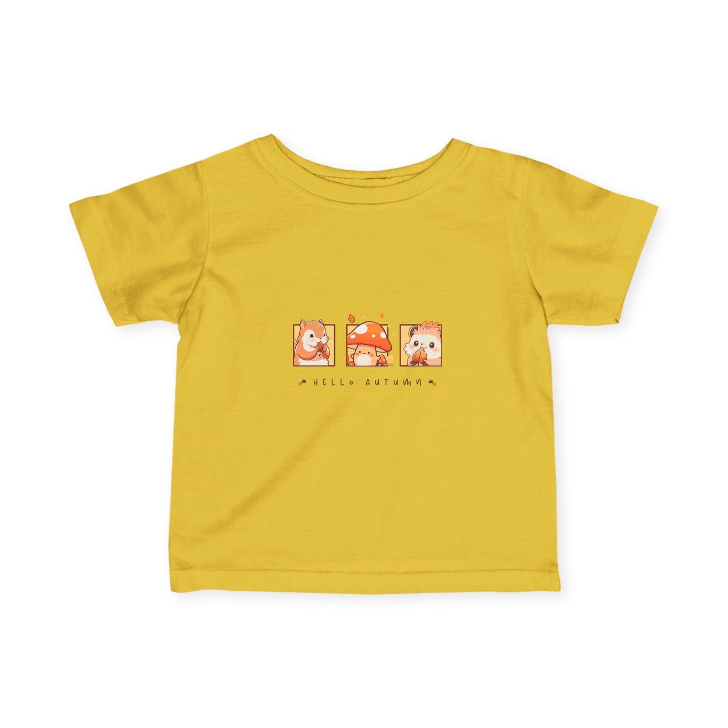 Hello Autumn Animals Infant Tee
